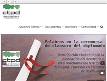 Tablet Screenshot of ctpdbogota.org